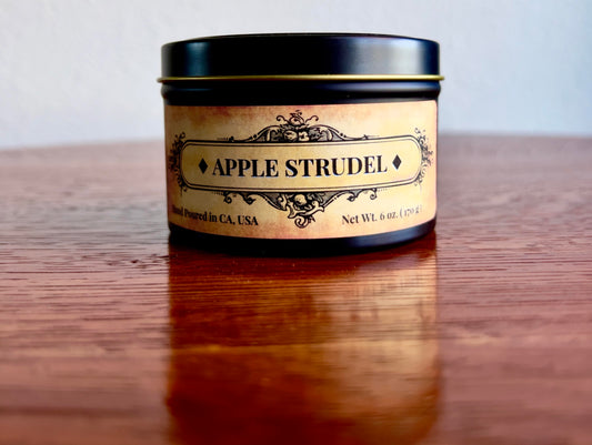 Apple Strudel  Soy-Blend Wax Candle (8 oz. Tin)