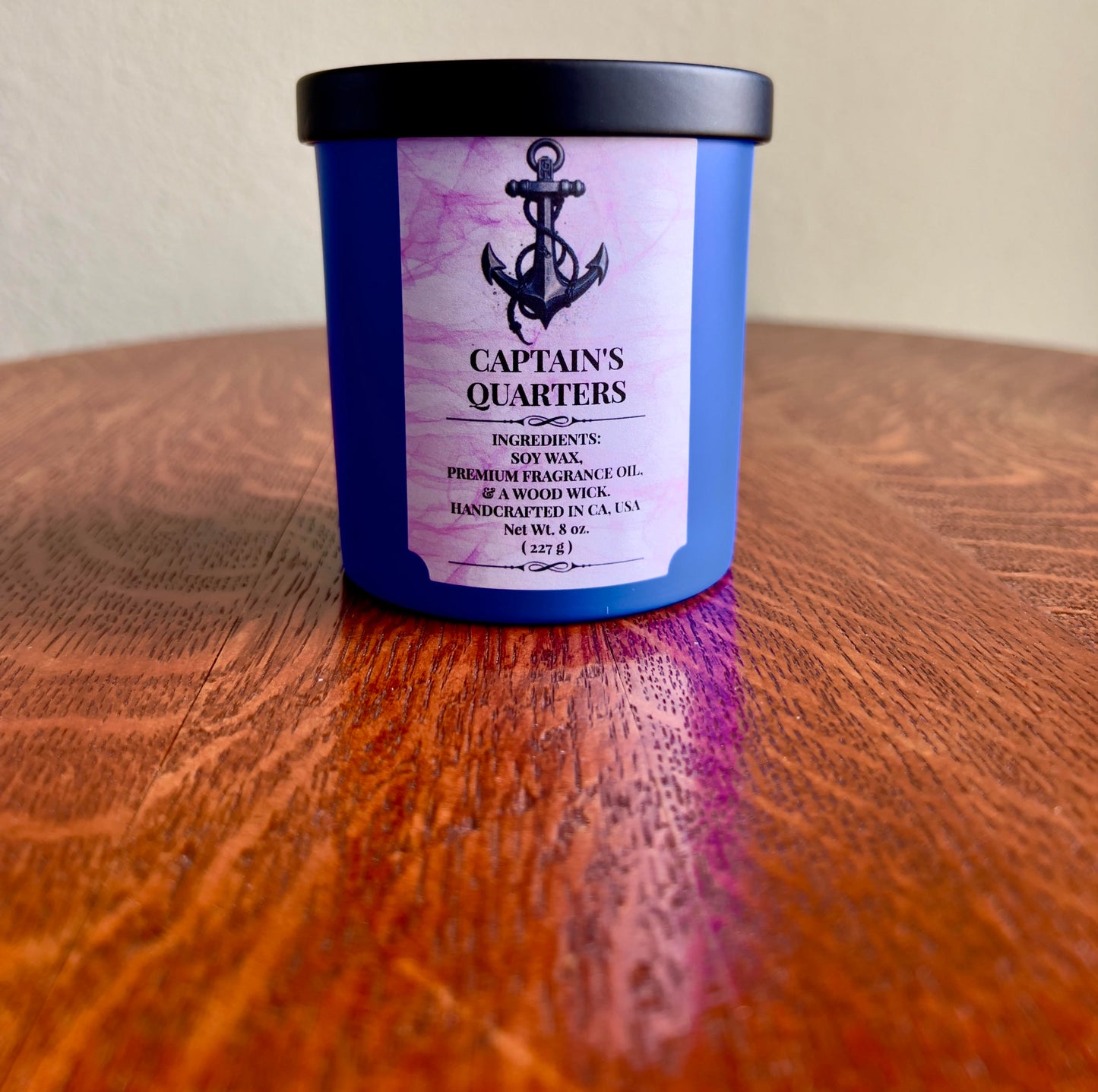 Captain's Quarters  Soy-Blend Wax Candle Pirate Collection (10 oz. glass)
