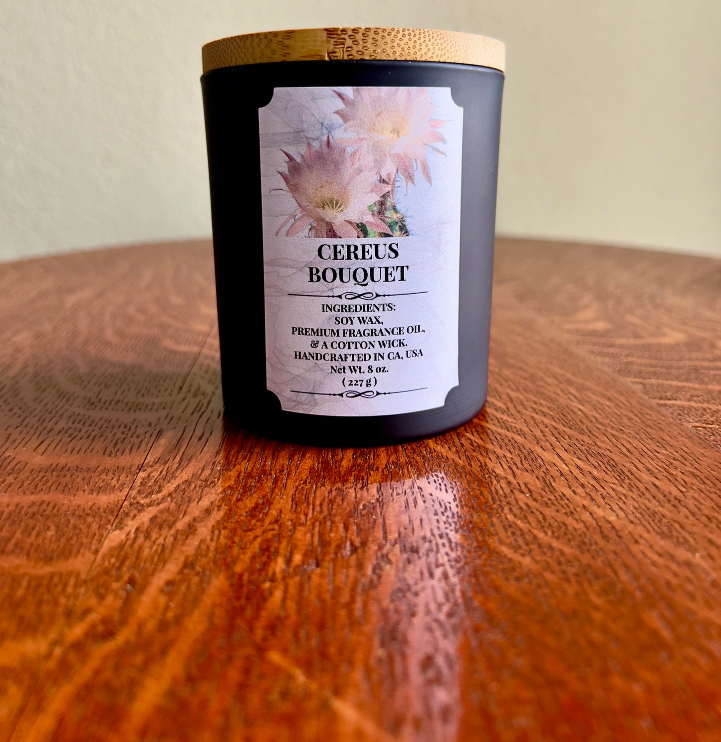 Cereus Bouquet  Soy-Blend Wax Candle (10 oz. glass)
